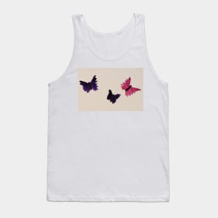 Butterflies acrylic painting by tabitha kremesec Tank Top